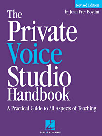 Private Voice Studio Handbook - 2nd Edition