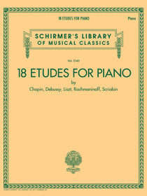 Schirmer Piano 18 Etudes