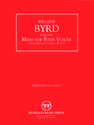 William Byrd : Mass for Four Voices : SATB : Songbook : William Byrd : 884088289508 : 00040351