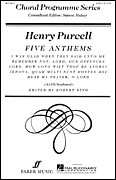 Henry Purcell : Five Anthems (Collection) : SATB : Songbook : Henry Purcell : 073999152326 : 0571515150 : 08718012