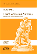 George Frideric Handel : Four Coronation Anthems : SATB : Songbook : George Frideric Handel : 884088445010 : 0711995893 : 14011722