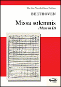 Ludwig van Beethoven : Missa Solemnis (Mass in D) : SATB : Songbook : Ludwig van Beethoven : 884088427412 : 0853609640 : 14020841