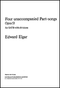 Edward Elgar : 4 Unaccompanied Part-Songs : SATB : Songbook : Edward Elgar : 884088439576 : 0853603162 : 14037136