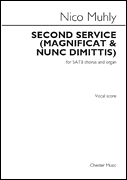 Nico Muhly : Second Service (Magnificat and Nunc Dimittis) : SATB : Songbook : Nico Muhly : 888680077334 : 14043511
