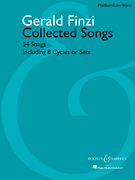 Gerald Finzi : Collected Songs : Solo : Songbook : Gerald Finzi : 884088151744 : 1423456777 : 48019457