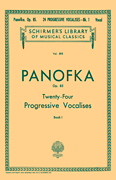 Panofka H P : 24 Progressive Vocalises, Op. 85 - Book 1 : Solo : Songbook :  : 073999556209 : 50255620