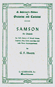 George Frideric Handel : Samson : SATB : Songbook : George Frideric Handel : 073999390254 : 50324010