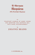 Johannes Brahms : Requiem : SATB : Songbook : Johannes Brahms : 073999129106 : 1423438493 : 50324090