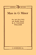 Ralph Vaughan Williams : Mass in g minor : SATB : Songbook : Ralph Vaughan Williams : 073999249408 : 50324560