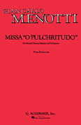Gian-Carlo Menotti : Missa O Pulchritudo : SATB : Songbook : Gian Carlo Menotti : 884088193393 : 50335310