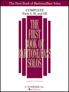 Various : The First Book of Solos Complete - Parts I, II and III : Solo : 01 Songbook :  : 884088889180 : 1480333247 : 50498744