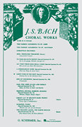 Johann Sebastian Bach : Cantata No. 106: God's Time is the Best Time : SATB : Songbook : Johann Sebastian Bach : 073999000405 : 0793549086 : 50500040