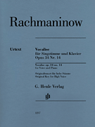 Sergei Rachmaninoff : Vocalise Op. 34 No. 14 : Solo : 01 Songbook :  : 888680072148 : 51481237