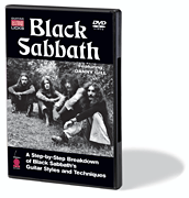 Danny Gill Black Sabbath Guitar Legendary Licks DVD NEW  