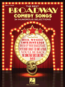 Various : The Best Broadway Comedy Songs : Solo : Songbook : 888680698560 : 1495097927 : 00237759