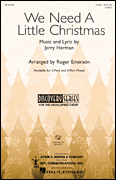 Roger Emerson : We Need a Little Christmas : Voicetrax CD : 884088125462 : 08745791
