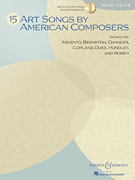 Various : 15 Art Songs by American Composers - High Voice : Solo : Songbook & CD : 884088588038 : 1458410455 : 48021111