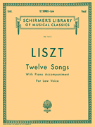 Franz Liszt : 12 Songs - Low Voice : Solo : Songbook : 073999812800 : 0793560977 : 50481280