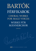 Bela Bartok : Choral Works for Male Voices : TTBB : Songbook : 840126992670 : 1705144756 : 50603806