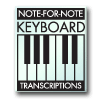 Note-for-Note Keyboard Transcriptions