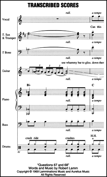 Transcribed Score Series | Hal Leonard