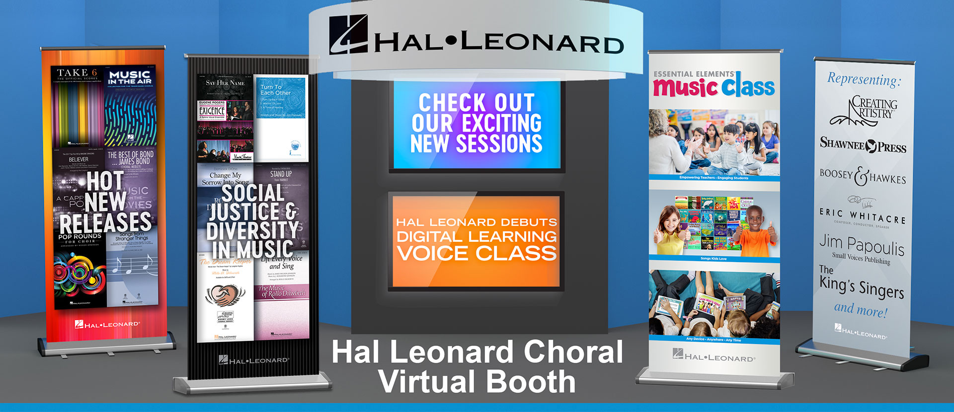 Hal Leonard Choral Virtual Booth