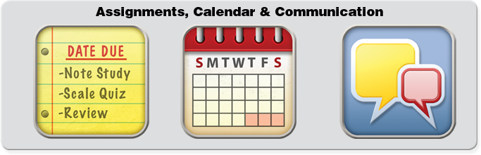 Assignments, Calendar & Communication