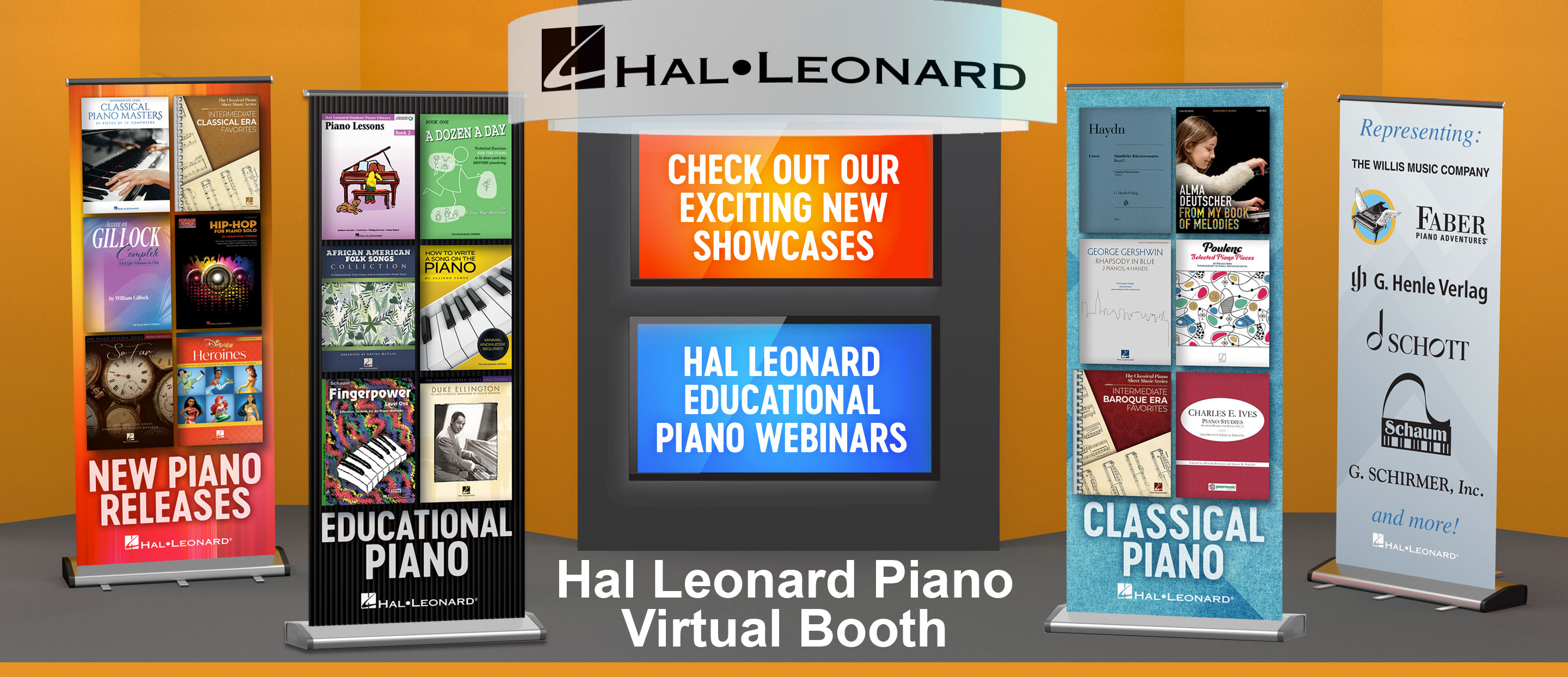 Hal Leonard Piano Virtual Booth