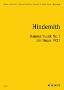 Kammermusik #1 Op. 24, No. 1 (1921)